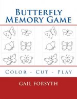 Butterfly Memory Game: Color - Cut - Play
