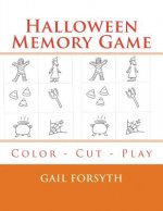 Halloween Memory Game: Color - Cut - Play