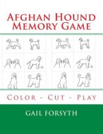 Afghan Hound Memory Game: Color - Cut - Play