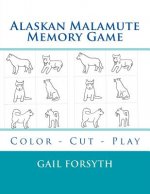 Alaskan Malamute Memory Game: Color - Cut - Play