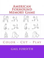 American Foxhound Memory Game: Color - Cut - Play