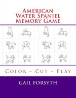American Water Spaniel Memory Game: Color - Cut - Play