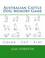 Australian Cattle Dog Memory Game: Color - Cut - Play