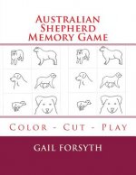 Australian Shepherd Memory Game: Color - Cut - Play