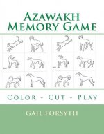 Azawakh Memory Game: Color - Cut - Play