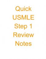 Quick USMLE Step 1 Review Notes