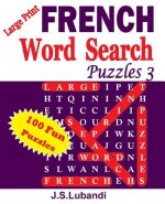 Large Print French Word Search Puzzles 3