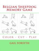 Belgian Sheepdog Memory Game: Color - Cut - Play