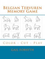 Belgian Tervuren Memory Game: Color - Cut - Play