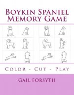 Boykin Spaniel Memory Game: Color - Cut - Play