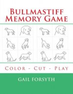 Bullmastiff Memory Game: Color - Cut - Play