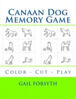 Canaan Dog Memory Game: Color - Cut - Play