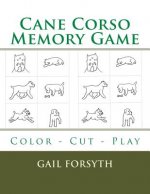 Cane Corso Memory Game: Color - Cut - Play