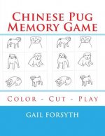 Chinese Pug Memory Game: Color - Cut - Play