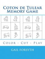 Coton de Tulear Memory Game: Color - Cut - Play