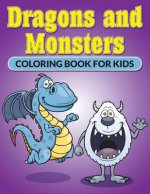 Dragons and Monsters. Coloring Book for Kids