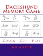 Dachshund Memory Game: Color - Cut - Play