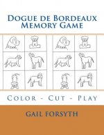 Dogue de Bordeaux Memory Game: Color - Cut - Play