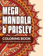 Mega Mandala & Paisley Coloring Book: For Those With Advanced Coloring Skills