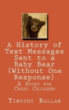 A History of Text Messages Sent to a Baby Bear (Without One Response)