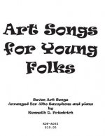 Art Songs for Young Folks - alto saxophone and piano