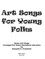 Art Songs for Young Folks - tenor saxophone and piano