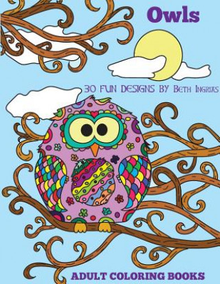 Adult Coloring Books: Owls