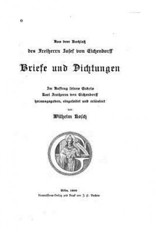 Briefe und Dichtungen