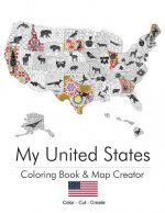My United States: Coloring Book & Map Creator