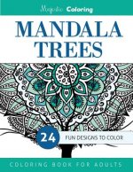 Mandala Trees Coloring Book for Grown-Ups