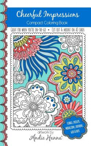 Cheerful Impressions: Compact Coloring Book