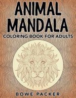 Animal Mandala: Coloring Book For Adults
