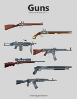 Guns Coloring Book for Grown-Ups 1 & 2