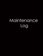 Maintenance Log - Black Cover