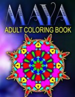 MAYA ADULT COLORING BOOKS - Vol.4: adult coloring books best sellers stress relief
