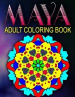 MAYA ADULT COLORING BOOKS - Vol.8: adult coloring books best sellers stress relief