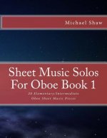 Sheet Music Solos For Oboe Book 1