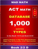 ACT Math Database 2-2 D: Mad Math