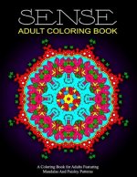 SENSE ADULT COLORING BOOK - Vol.1: relaxation coloring books for adults