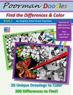 Poorman Doodles: Find the Differences and Color