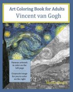 Art Coloring Book for Adults: Vincent van Gogh