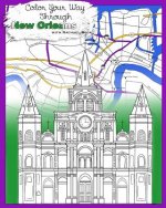 Adult Coloring Books: Stress Relieving Relaxation for Grownups and Adults: Color Your Way Through New Orleans With Intricate Designs