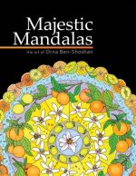 Majestic Mandalas Adult Coloring Book