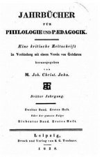 Jahrbücher für philologie und paedagogik