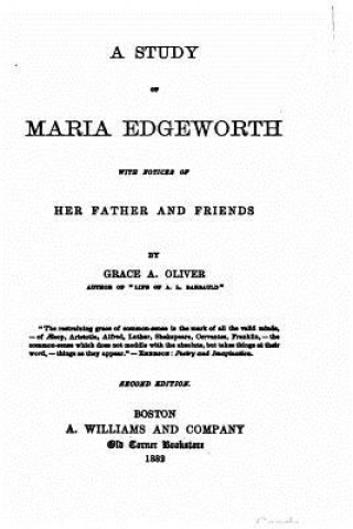 A Study of Maria Edgeworth