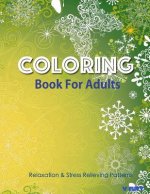 Coloring Books For Adults 14: Coloring Books for Grownups: Stress Relieving Patterns