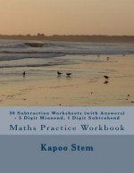 30 Subtraction Worksheets (with Answers) - 5 Digit Minuend, 1 Digit Subtrahend: Maths Practice Workbook