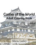 Castles of the World: Adult Coloring Book Vol.3: Castle Sketches For Coloring