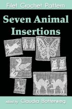 Seven Animal insertions Filet Crochet Pattern: Complete Instructions and Chart