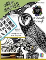 Tangle Me - Aussie Animals: a Zentangle-inspired art activity book for all ages